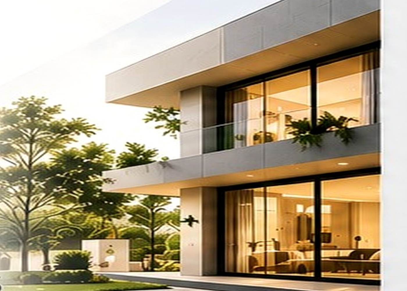 Modern commercial building in Gurugram