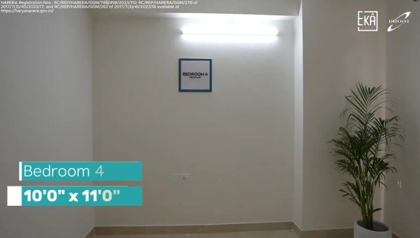 Altura apartment bedroom from builder-supplied walkthrough